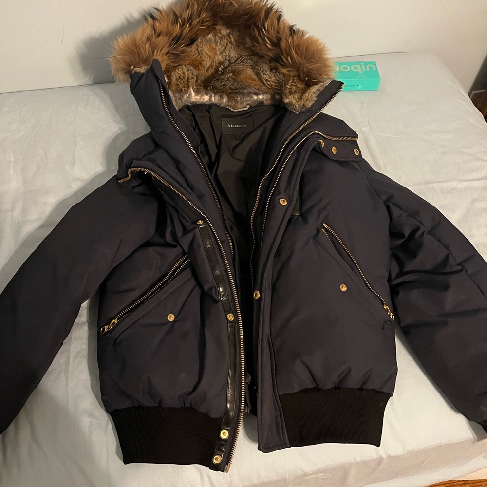 Authentic Mackage Dixon fur coat size 38